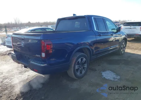 2017 Honda Ridgeline Rtl-T from USA, damaged, VIN 5FPYK3F68HB019958